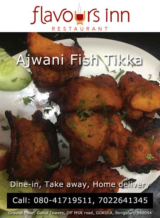 Flavours Inn, Gokula, Bangalore - Ajwani Fish Tikka