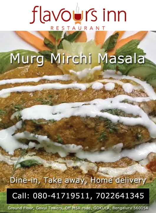 Flavours Inn, Gokula, Bangalore - Murg Mirchi Masala