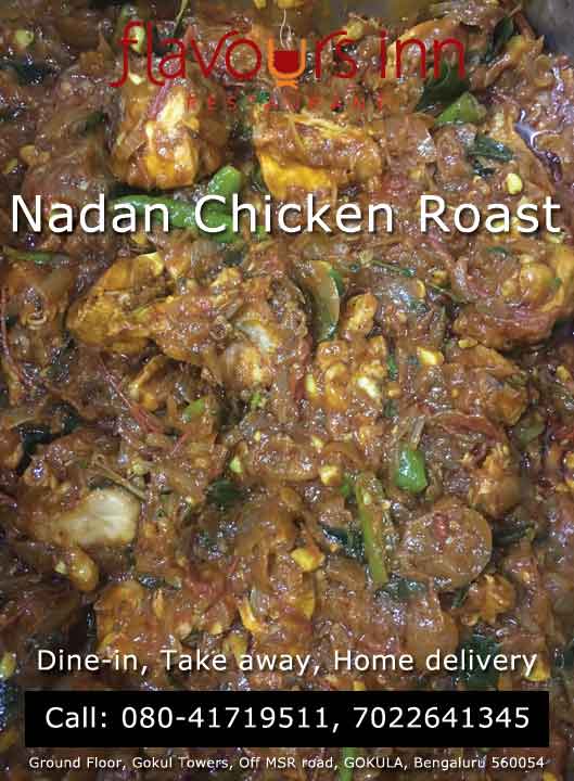Flavours Inn, Gokula, Bangalore - Nadan Chicken Roast